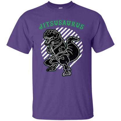 Jitsusaurus Jujutsu Saurus Shirt Purple