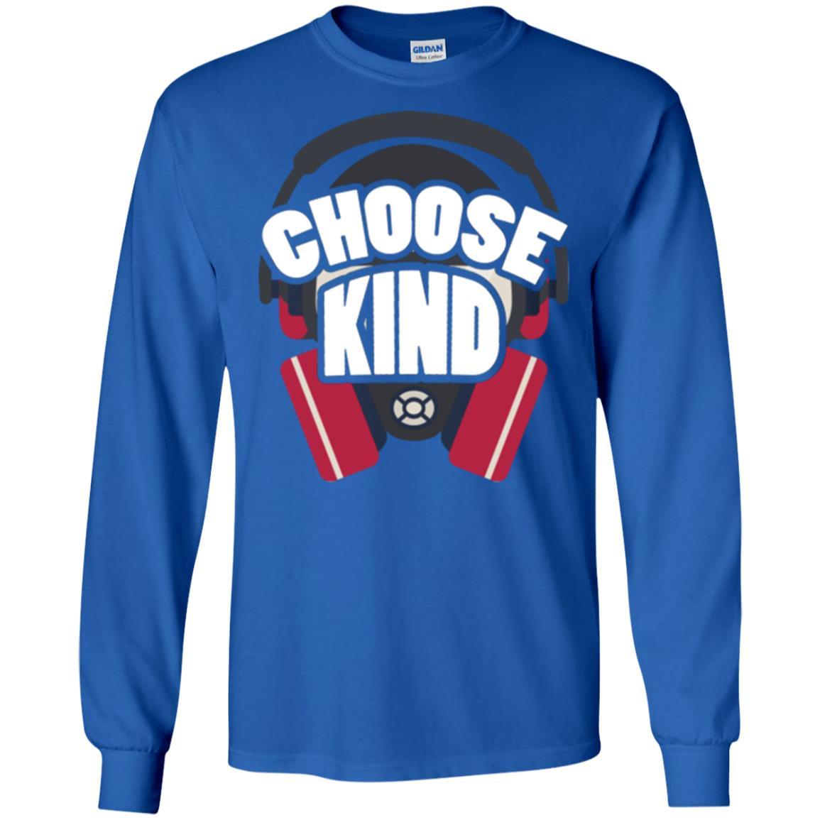 Anti Bullying T-shirt Choose Kind Royal