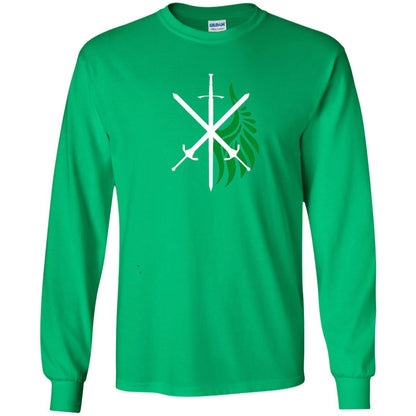 Battle Wings Of Medieval Victory T-shirt Irish Green