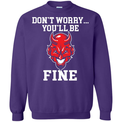 Don_t Worry You_ll Be Fine Shirt Purple