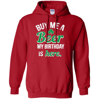 Buy Me A Beer Saint Patricks Day T-shirt Red