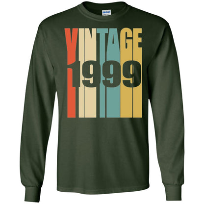 Brithday T-shirt Retro Vintage 1999 Forest Green