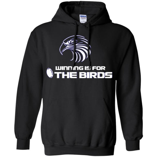 Football T-shirt Winning Is For The Birds Black