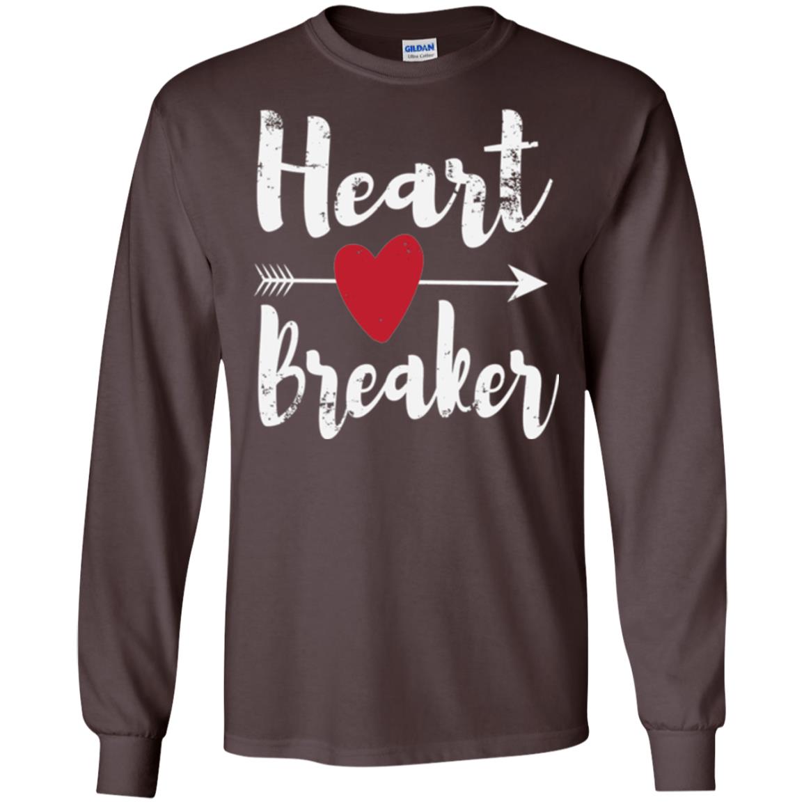 Valentines Day T-shirt Heart Breaker T-shirt Dark Chocolate