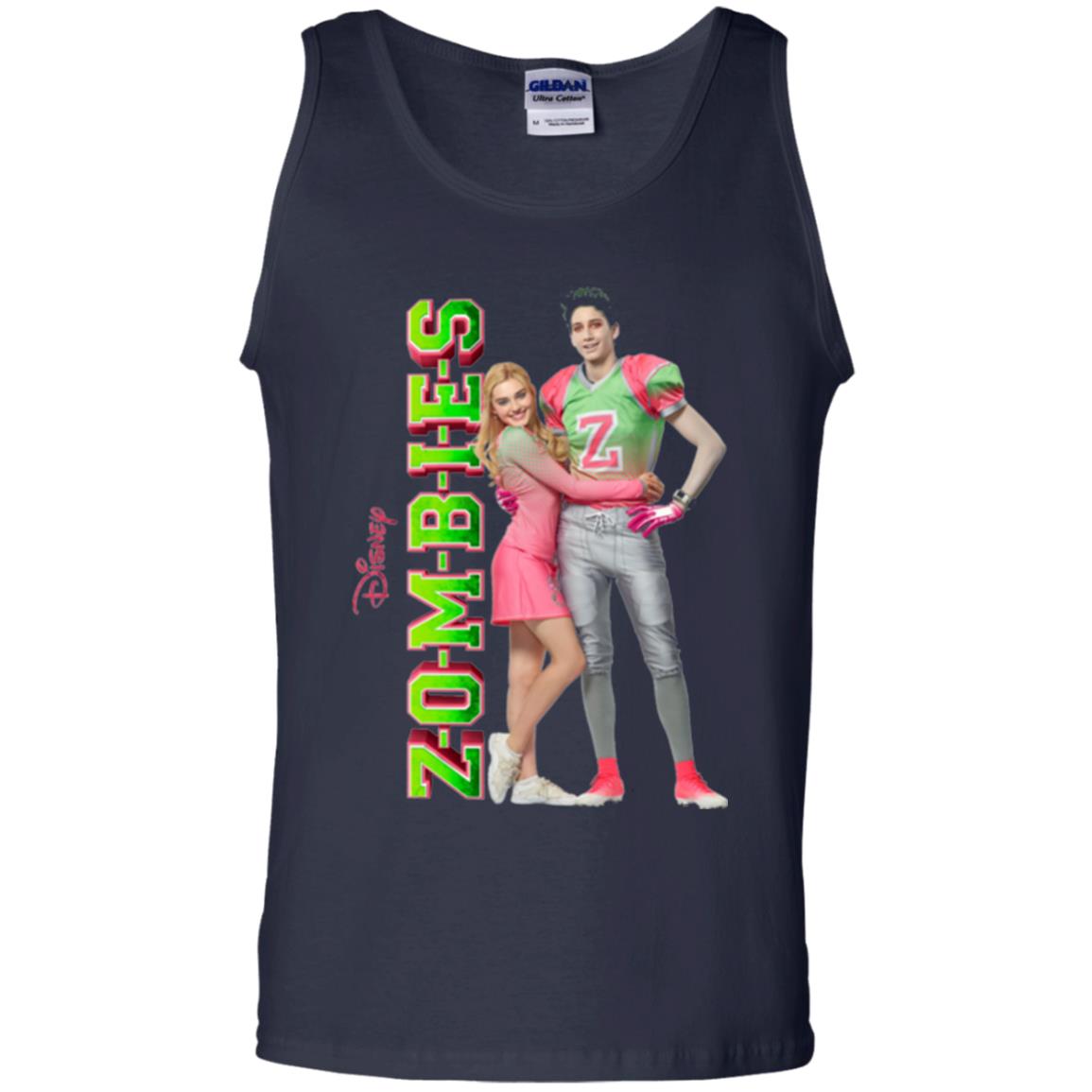 Zombies Cheer Football Lover T-shirt Navy