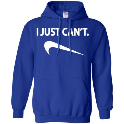 Funny I Just Cant Shirt Royal