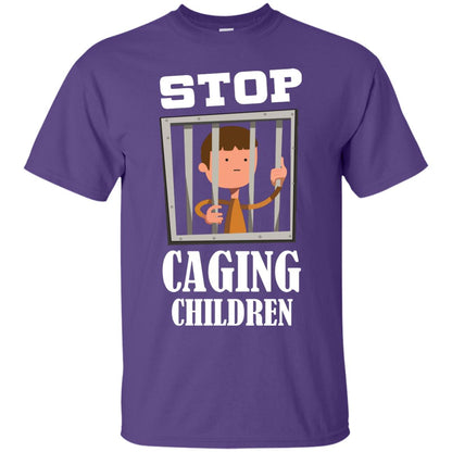 Stop Caging Children Shirt Purple