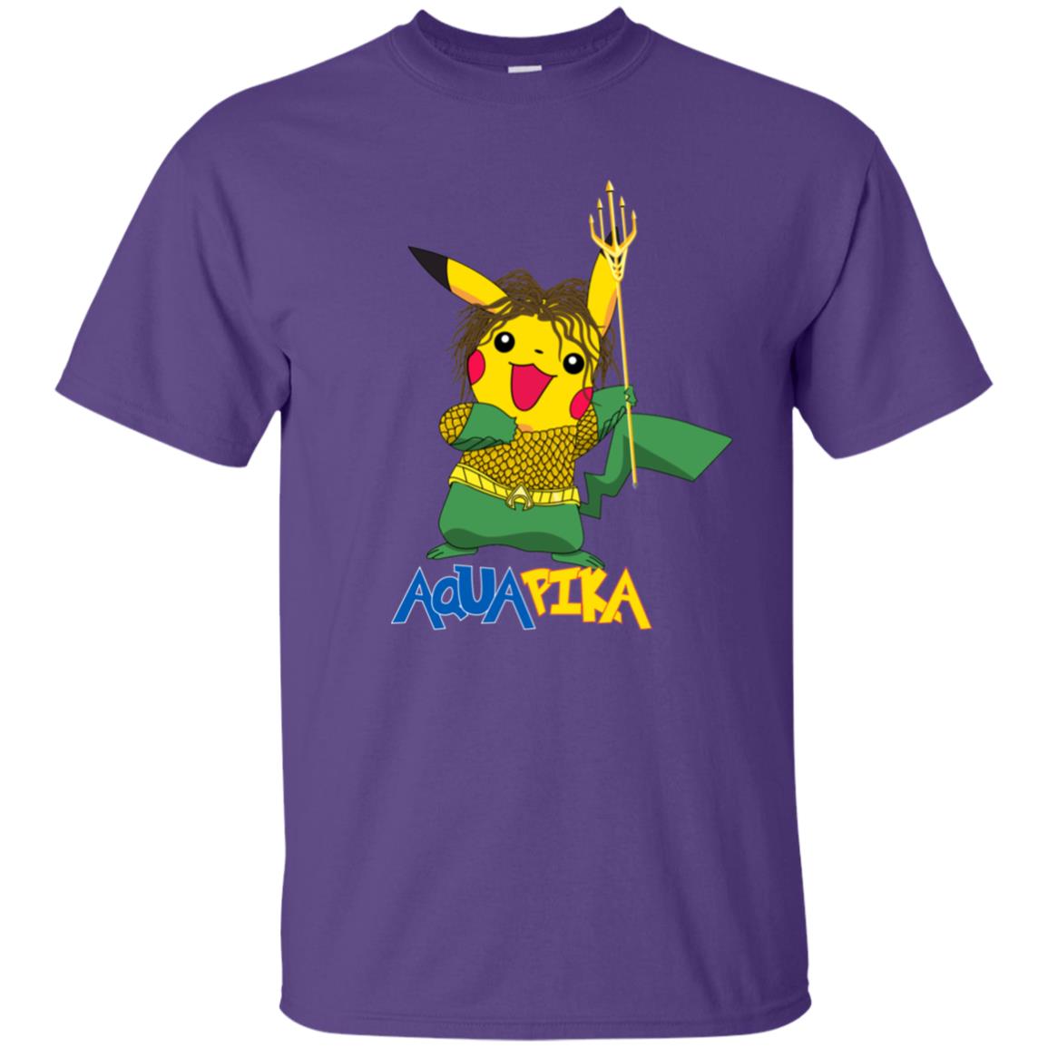 Aquapika Aquaman Piakachu Fan Shirt Purple