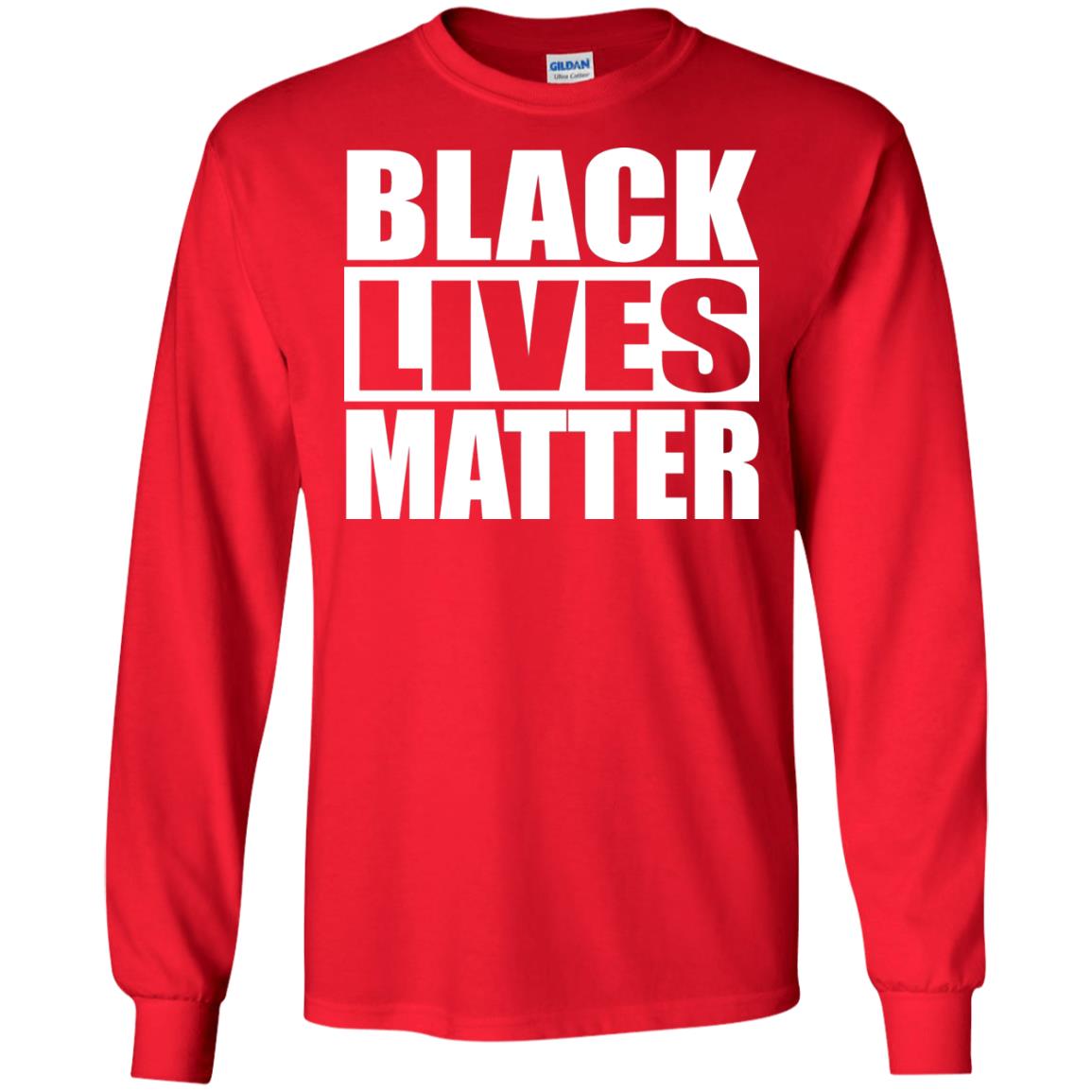 Black Live Matter Shirt Red