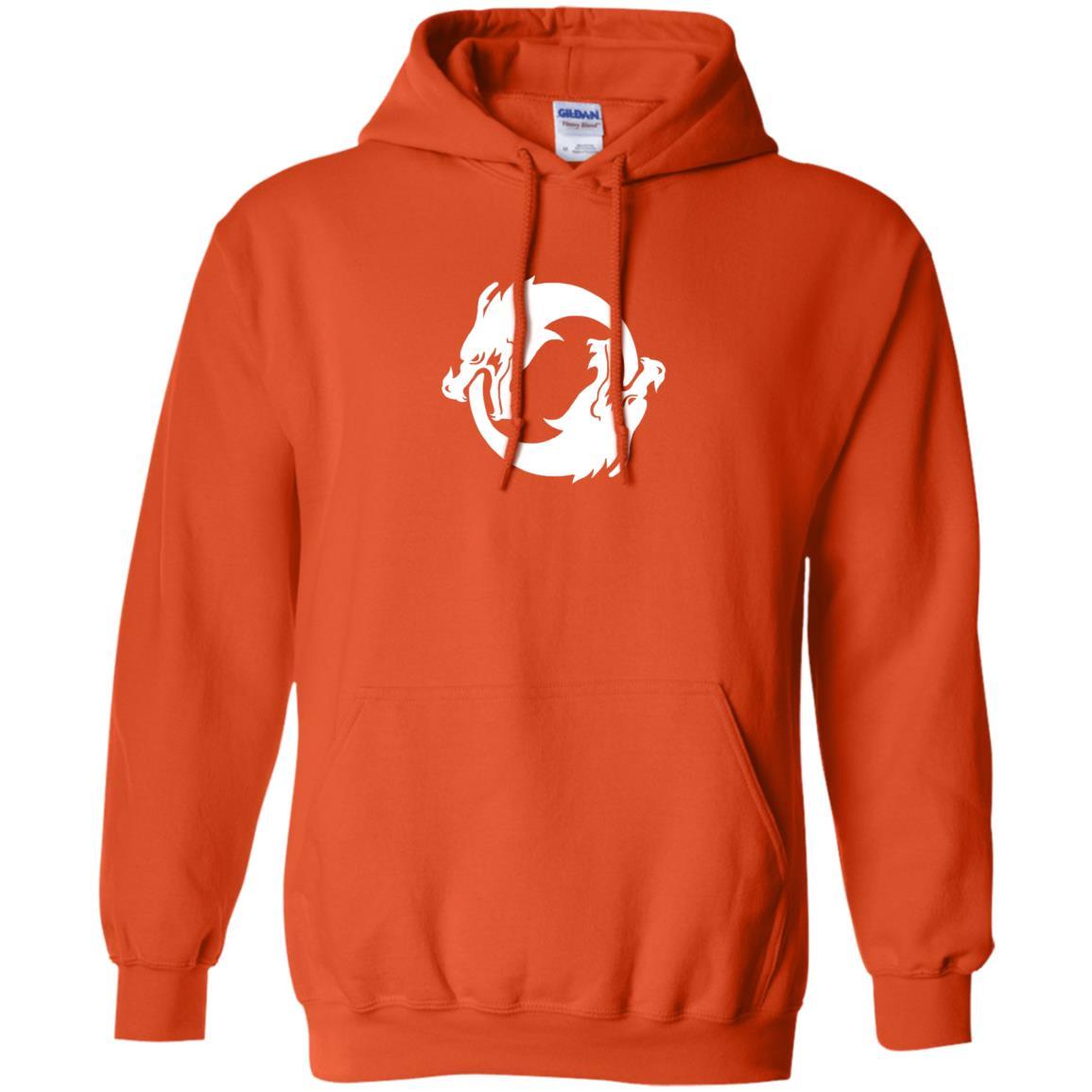 Dargon Lovers T-shirt Overwatch Hanzo Seal Spray Orange