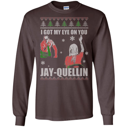 I Got My Eye On You Jay-quellin T-shirt Dark Chocolate