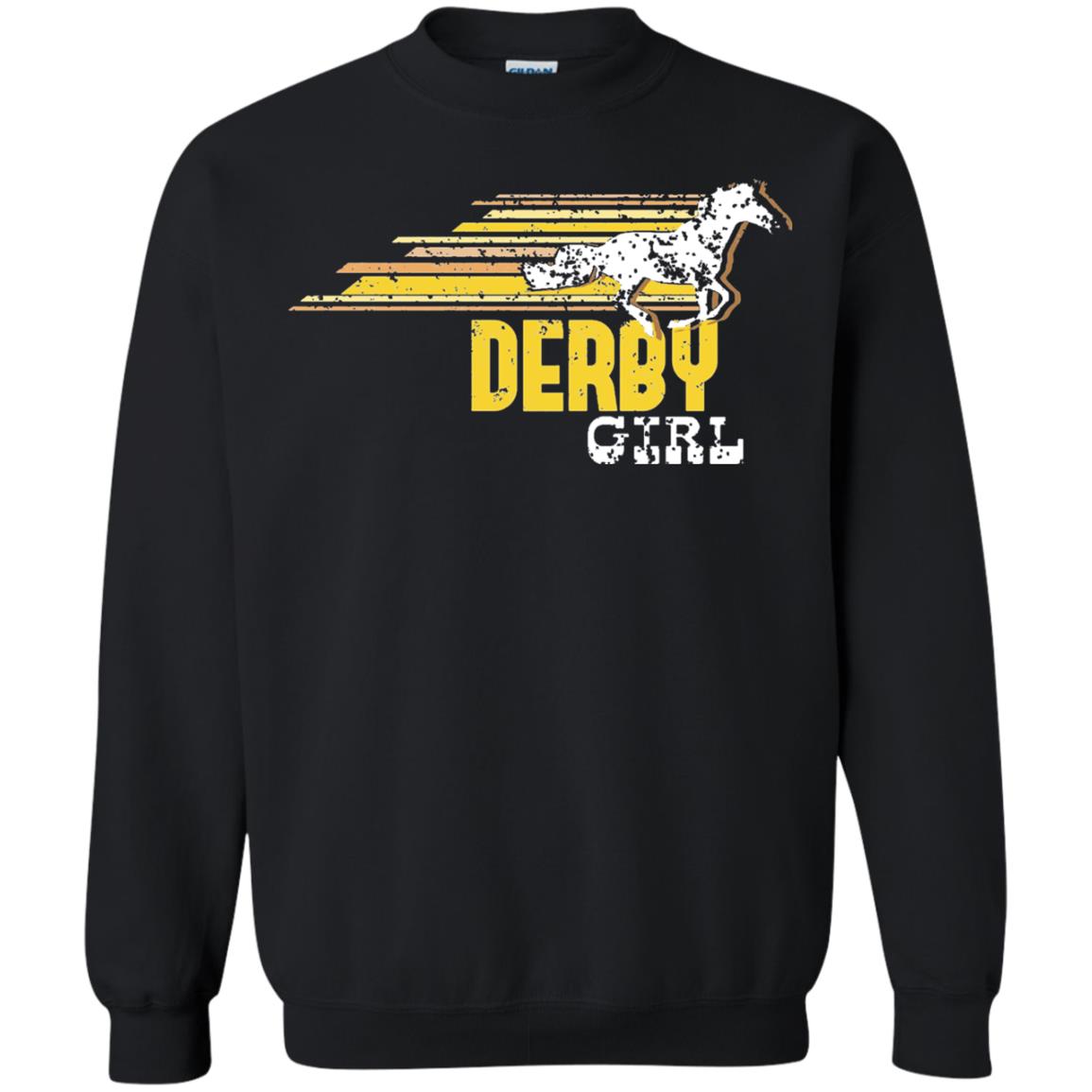 Derby Girl Derby Women Horse Race Shirt Black