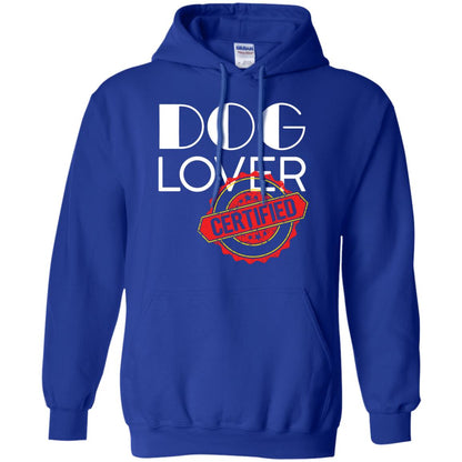 Dog Lover T-shirt Certified Royal