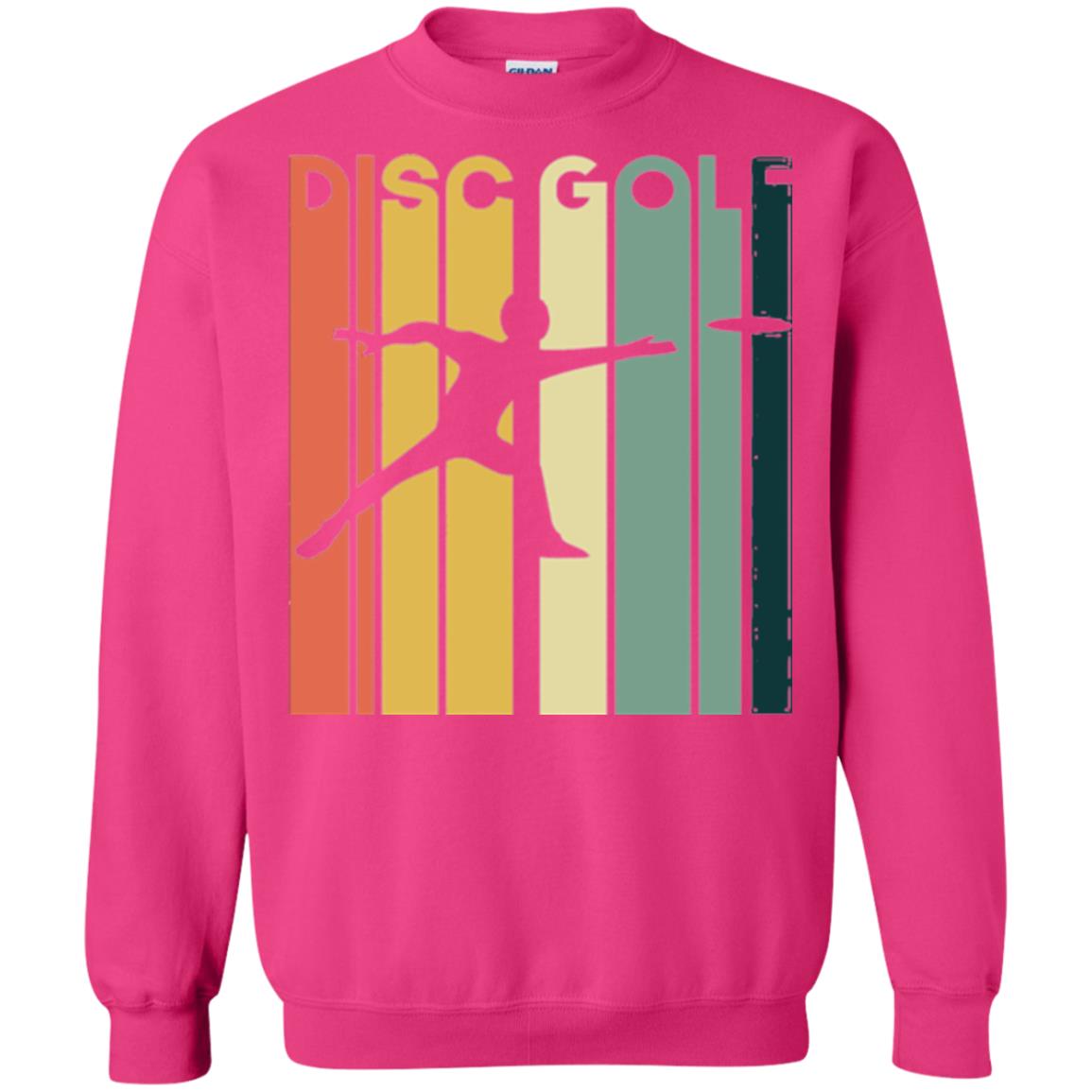 Disc Golf Retro Vintage T-shirt Heliconia