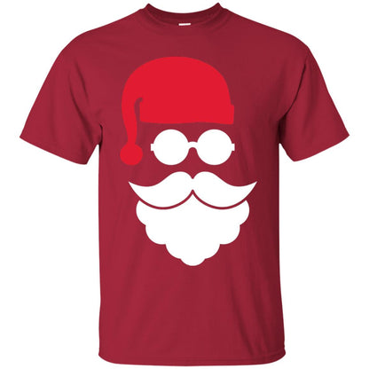 Christmas Shirt Santa Claus Face Cardinal