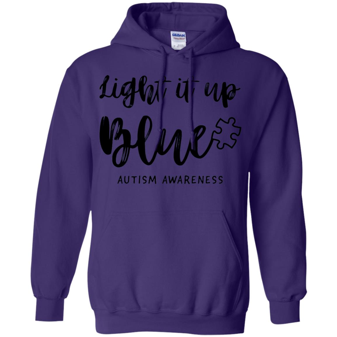 Autism Awareness Shirts Light It Up Blue Purple