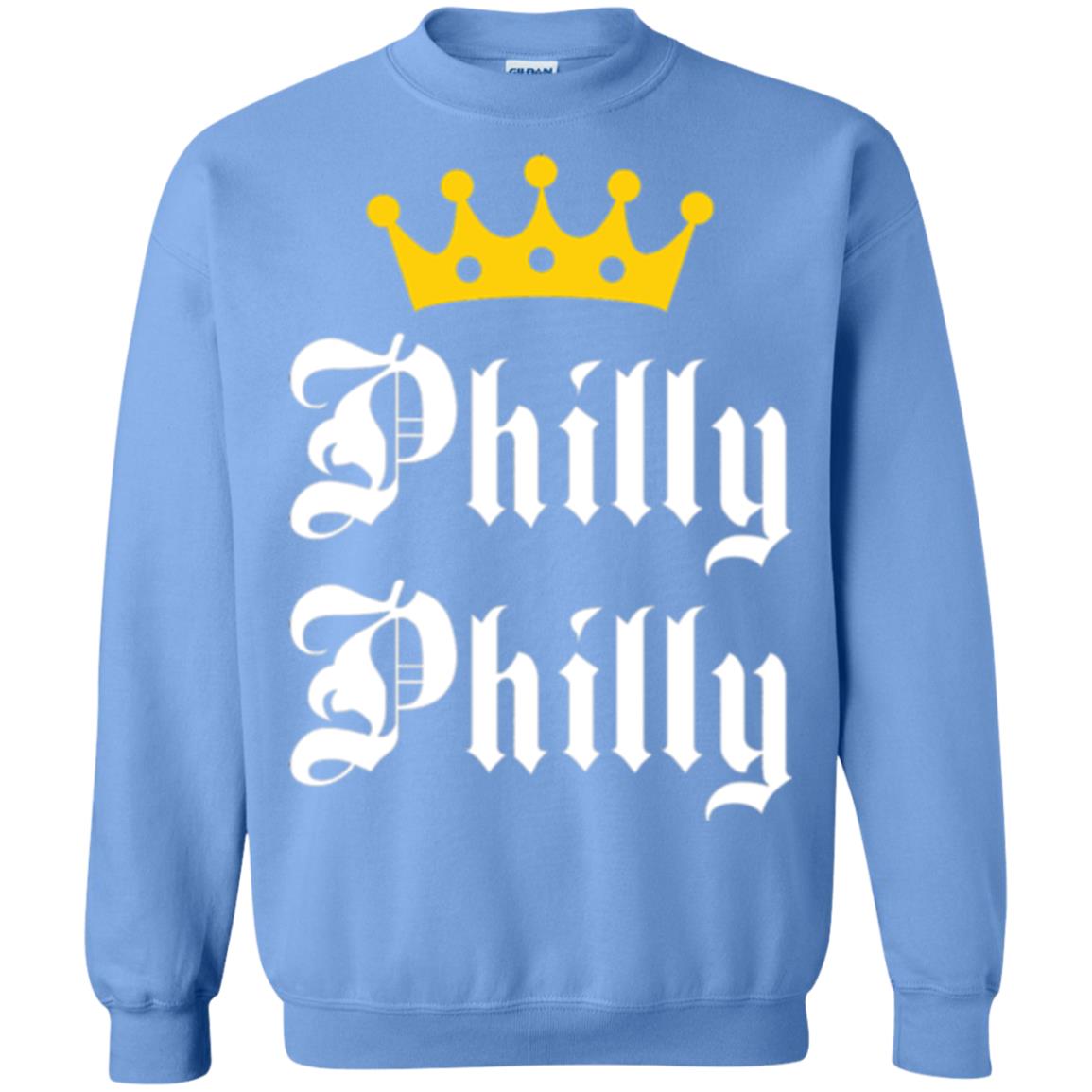 Football Lover T-shirt Philly Philly Philadelphia Football Fan Carolina Blue