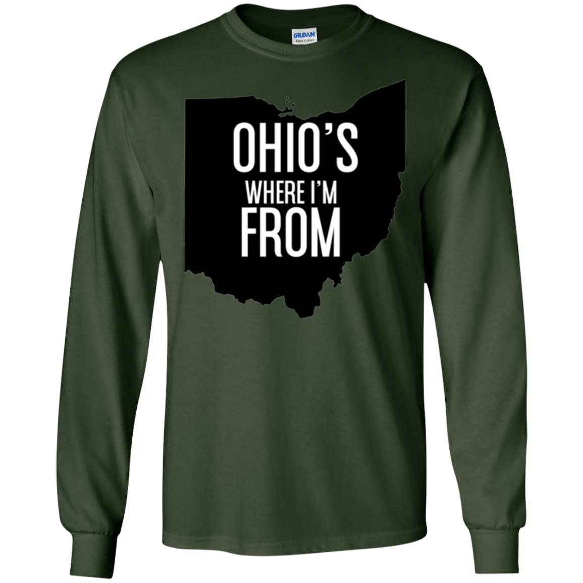 Ohio T-shirt Where I_m From Forest Green
