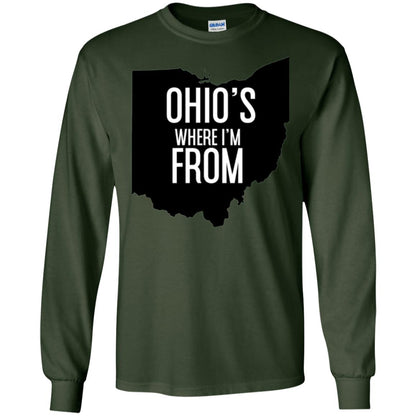 Ohio T-shirt Where I_m From Forest Green