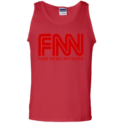 Anti Trump T-shirt Fnn Fake News Network T-shirt Red