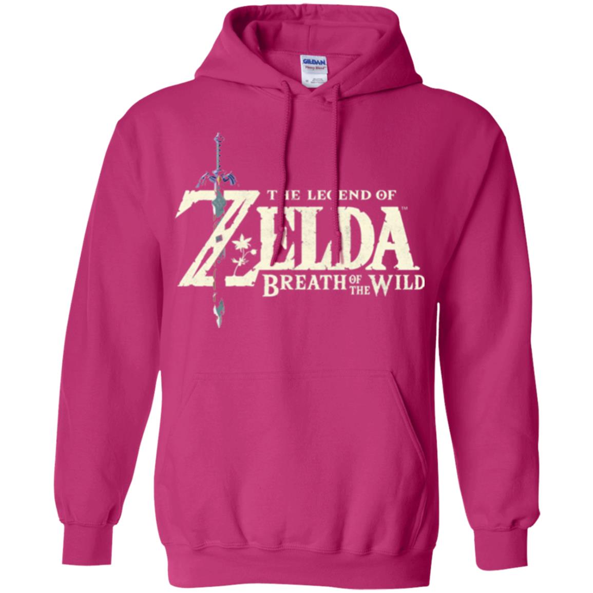 Game T-shirt Nintendo Zelda Breath Of The Wild Heliconia