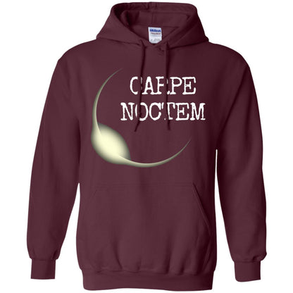Carpe Noctem Lunar Eclipse T Shirt Maroon