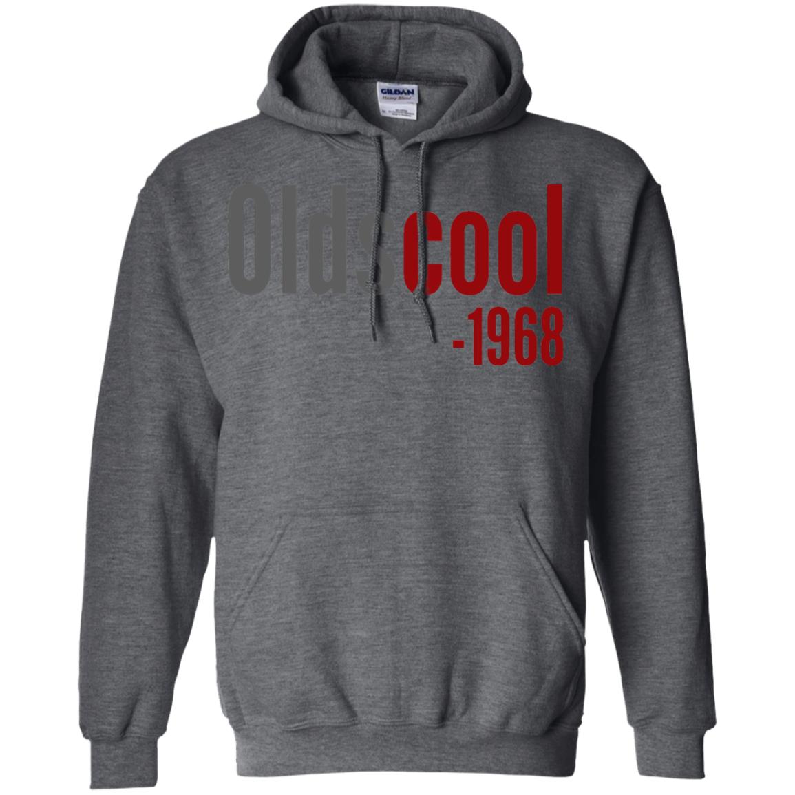 Oldscool 1968 Funny Old School 50th Birthday Gift T-shirt Dark Heather