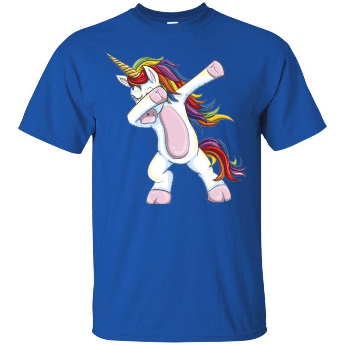 Dabbing Unicorn T-shirt Royal
