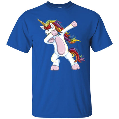Dabbing Unicorn T-shirt Royal
