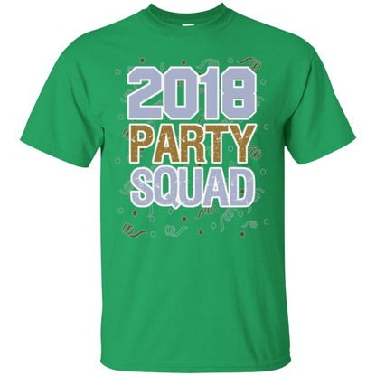 New Years Eve 2018 T-shirt Party Squad Irish Green