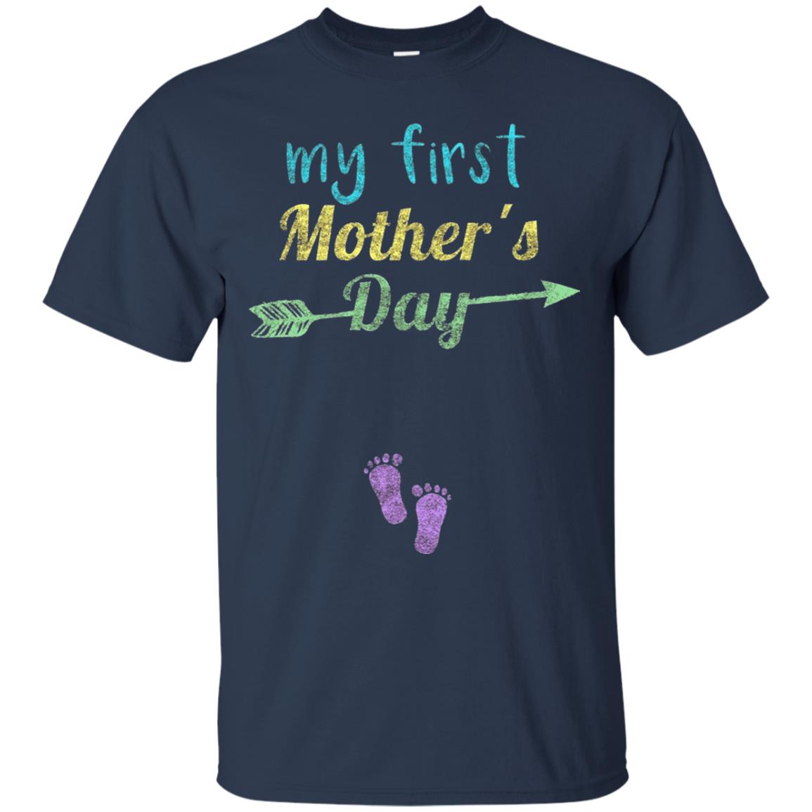 My First Mother's Day Mommy T-shirt Navy