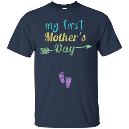 My First Mother's Day Mommy T-shirt Navy