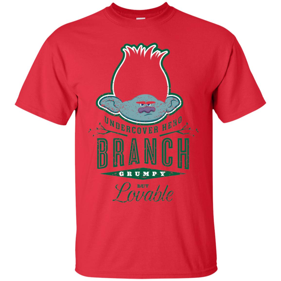 Undercover Hero Trolls Branch Grumpy But Lovable Red
