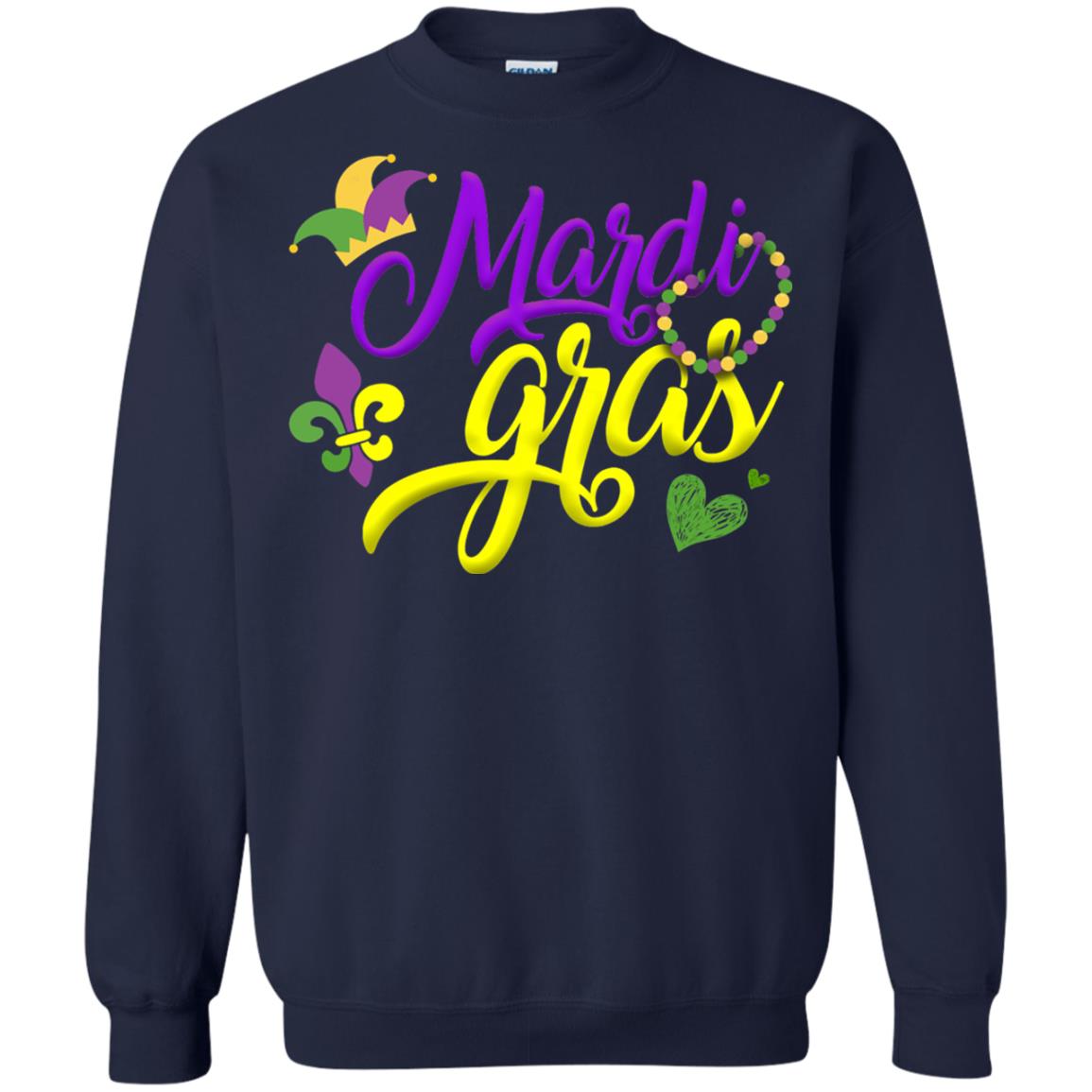 Mardi Gras 2018 T-shirt Navy