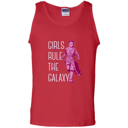 Film T-shirt Girls Rule The Galaxy T-shirt Red