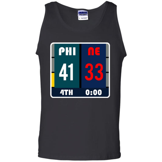 Football Philadelphia T-shirt Eagles Vs New England Black