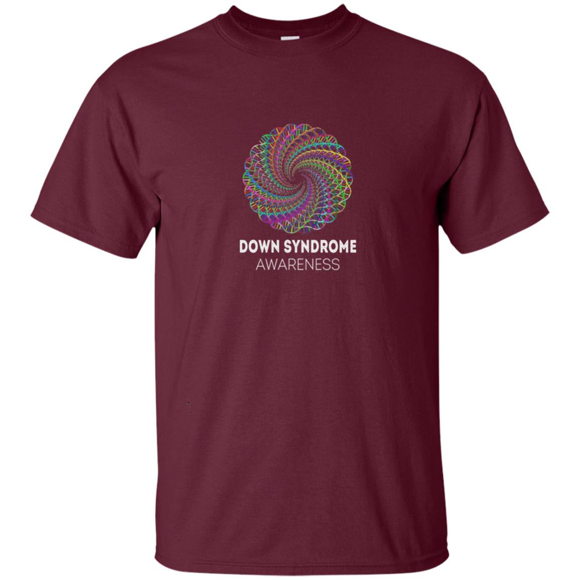 Down Syndrome Awareness Shirt Maroon