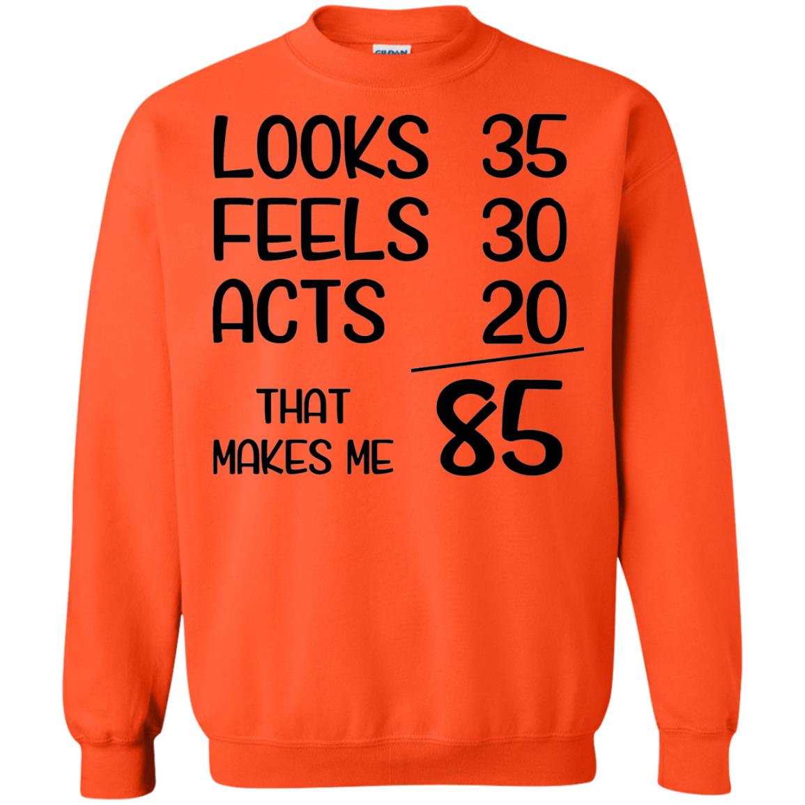 Funny 1933 85 Years Old 85th Birthday T-shirt Orange