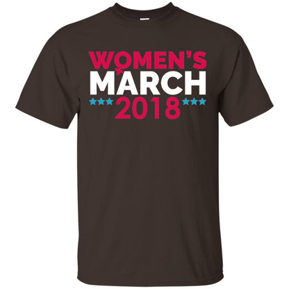 Women_s Right T-shirt Women_s March January 20 2018 Dark Chocolate