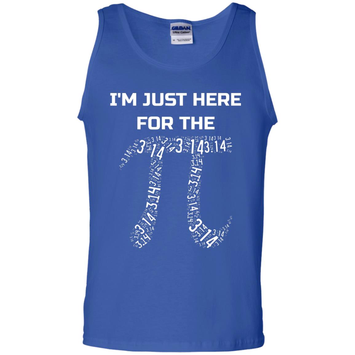 Im Just Here For The Pi Pi Day Shirt Royal