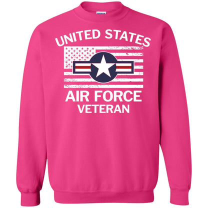 United States Air Force Veteran T-shirt Heliconia