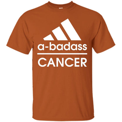 Abadass Cancer Shirt Texas Orange