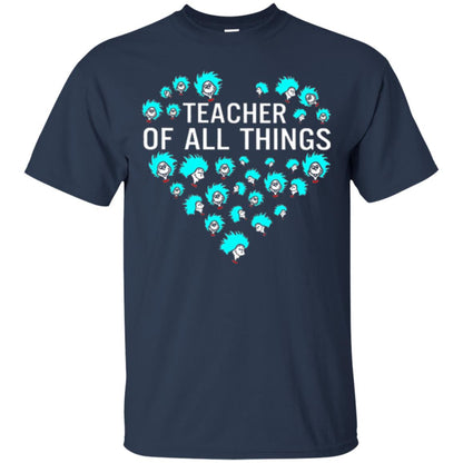 Teacher Of All Thing T-shirt Navy