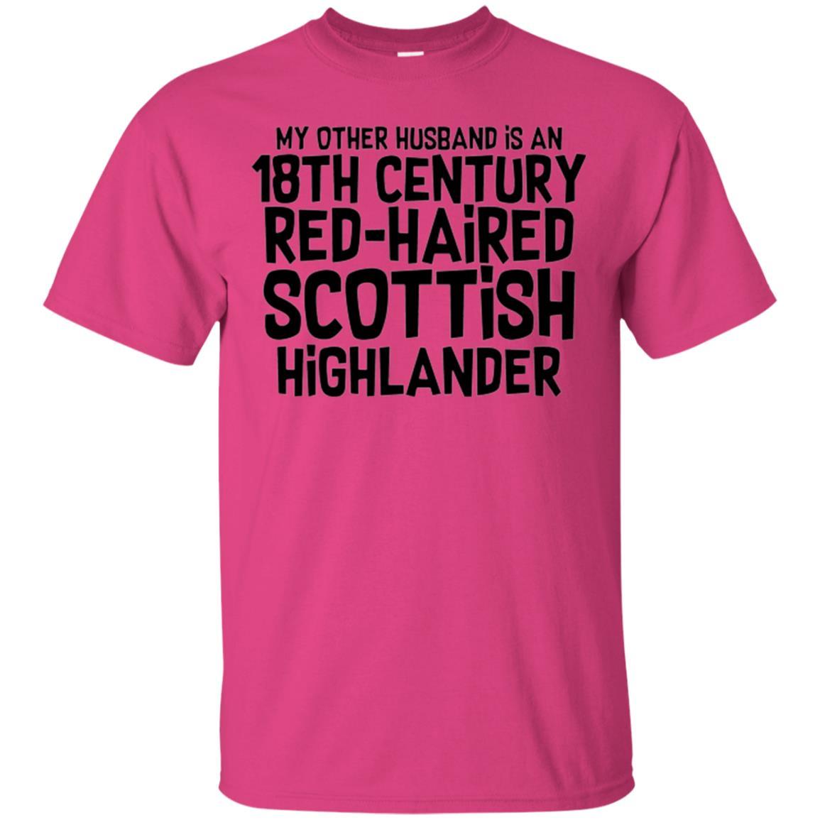 Wife T-shirt My Other Husband Is An 18th Century Red-haired Heliconia