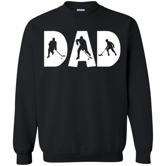 Daddy T-shirt Hockey Lover Black