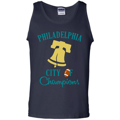 Football Lover T-shirt Philadelphia City Of Champion Navy
