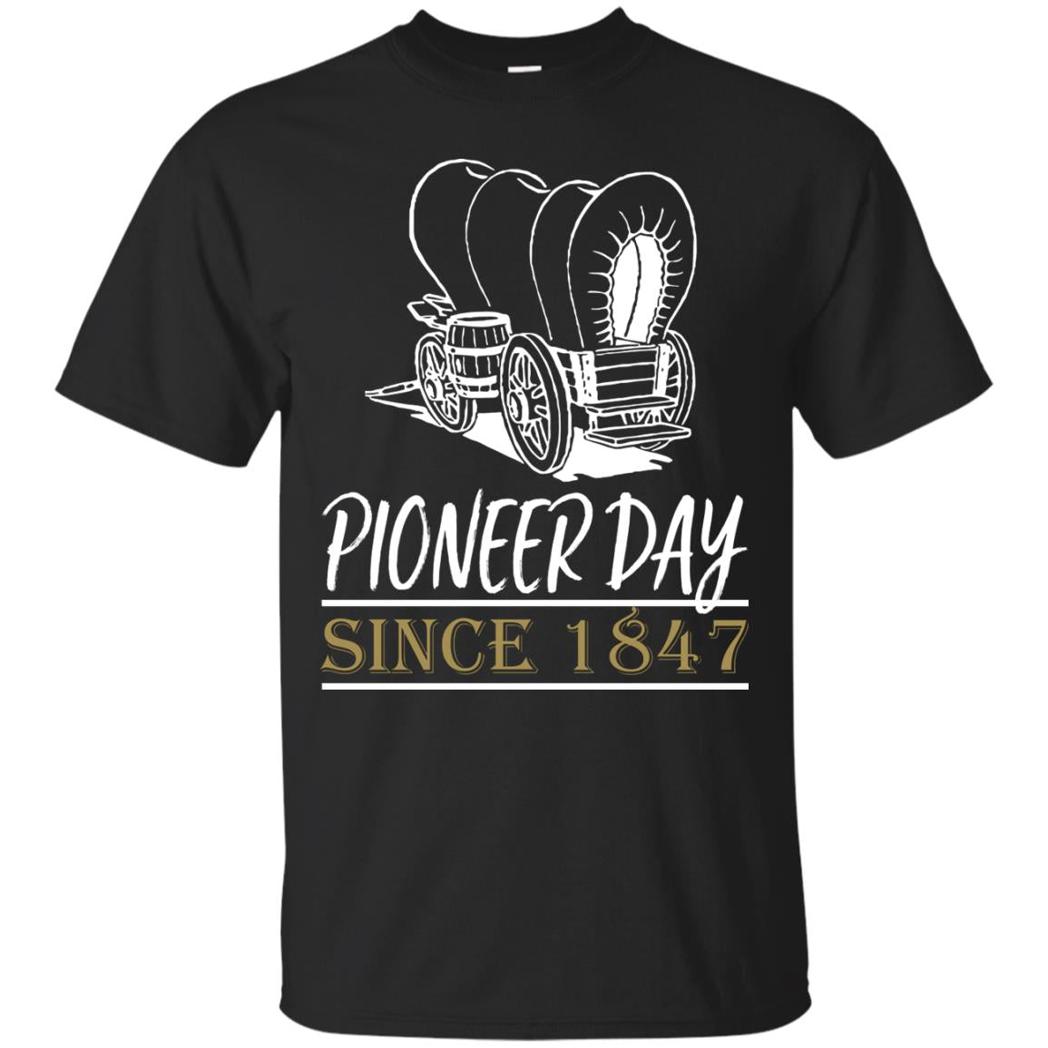 Pioneer Day Since 1847 Shirt Black