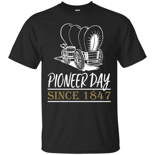 Pioneer Day Since 1847 Shirt Black
