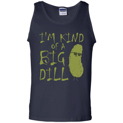 I_m Kind Of A Big Dill Cool Pickle T-shirt Navy