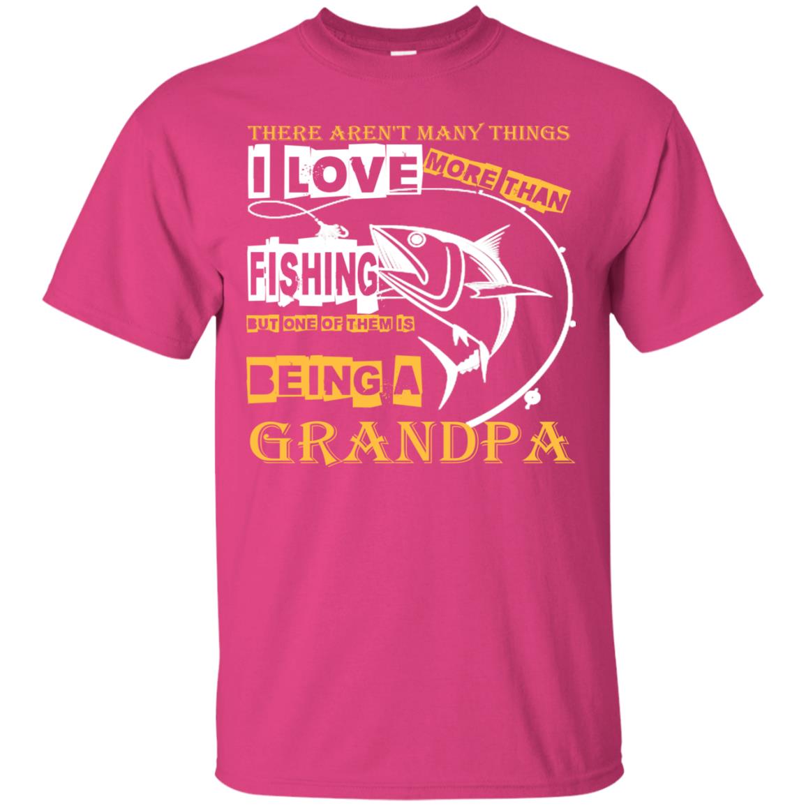 But One Of Them Is Being A Grandpa Papa T-shirt Heliconia